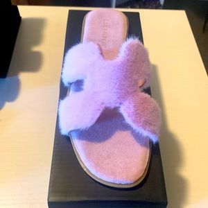 Cute fur slides
